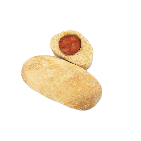 Chorizo Filled Bread Roll